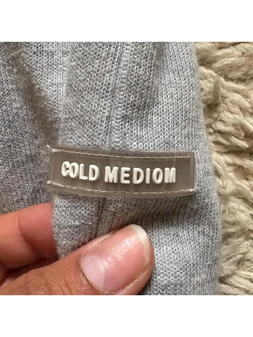 Fire Cold Medium gray sweatpants